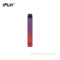 IPALY Disposable Vape Mesh Coil Vape Puff Bar 2500 Puffs E-Cigarette Manufactory